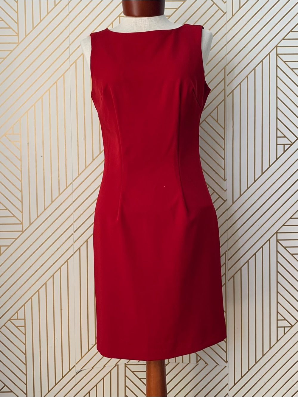 ALYN Paige Y2K 90s cocktail career sheath shift Dress old money classic preppy